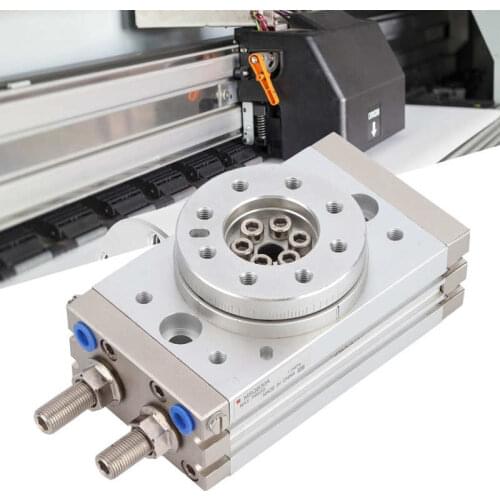 30mm Alloy Steel Rotary Pneumatic Cylinder Rack And Pinion Type Double Acting Pendular Actuator For MSQB30A