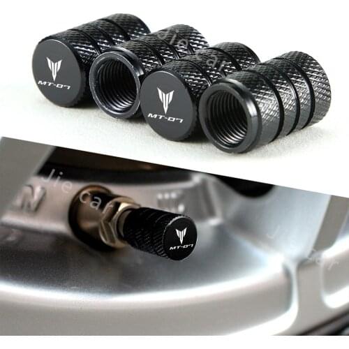 For YAMAHA MT07 MT-07 MT 07 2017 2018 2019 2020 Motorcycle Accessories CNC Tire Valve Caps Air Port Stem Cover
