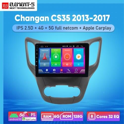 ELEMENT-5 10" 2G+32G Android 10 4G WIFI RDS DSP Car Radio For Changan CS35 2013-2017 Navigation GPS HIFI