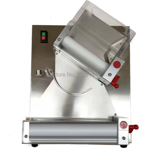 Free shipping electric piiza dough roller for commercial,small dough press roller pizza rolling machine