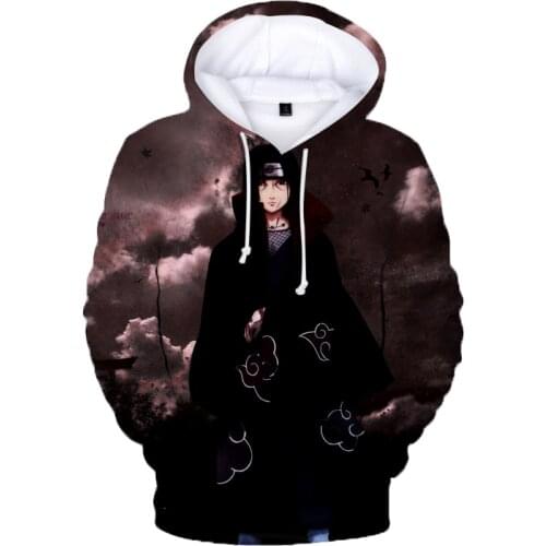 3D Print Sasuke/Kakashi Hoodie Uchiha Madara Men/Womens Anime kids Hoodies pullover Sweatshirt boys Cosplay clothes tops