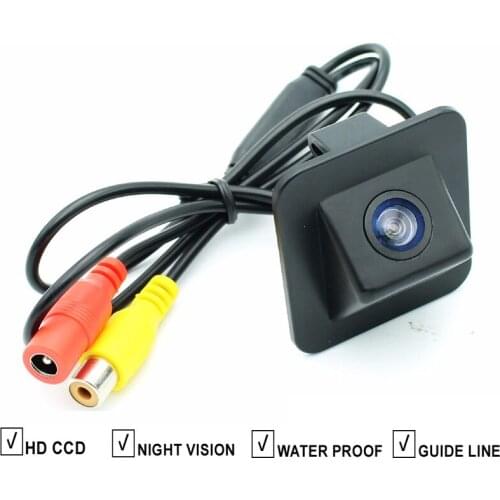 CCD Car Rear View Reverse Camera For Hyundai ELANTRA 2012 2013 2014 Europen Backup Parking Assist Camera Guide Line Night Vision