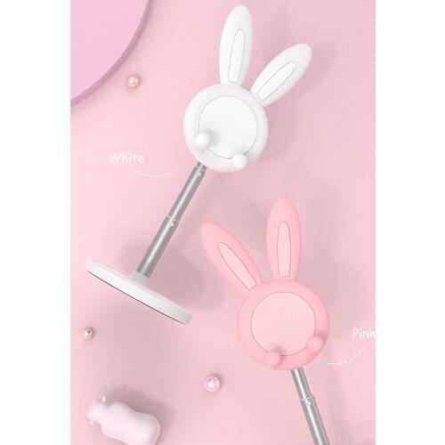 Rabbit Phone Accessories Phone Holder Stand Metal Material Tablet Laptop Stand