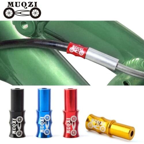 MUQZI 10Pcs Bike Brake Shift Cable Cap MTB Road Bicycle Aluminum Alloy Derailleur Housing End Tip Cap Protection Plug