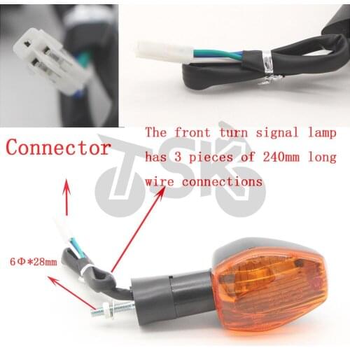 Front Turn Lamp For Honda CB 400 CB400 CBR 125R 900RR 1100XX RVT1000R RC51 VTR1000 SP-1 VTEC III CE certification