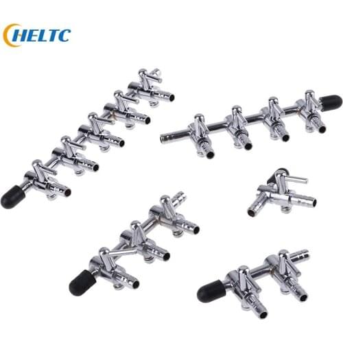 1PCS Air Valve Distributor Aquarium Stainless Steel Lever Fish Tank Durable Oxygen Pump Accessories Splitter Air Flow Control