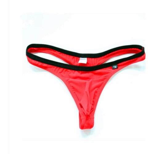 Sexy Gay Underwear Multi Colors See Through Male G String Men Underwear Thong Transparent String Jockstrap Gay Underwear Thongs