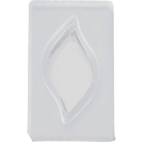 Leaf Pendant DIY Silicone Mold Resin Casing Craft Jewelry Making Tools