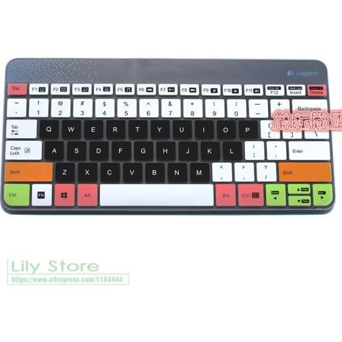 Silicone Dustproof Mechanical Keyboard Cover Protector For Logitech K240 Mk240 Mk245 Nano