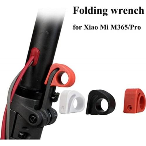 Folding Wrench Spanner Buckle Button Protect Hook Finger Quick Release Lever for Xiaomi Mijia M365 Pro Electric Scooter Parts