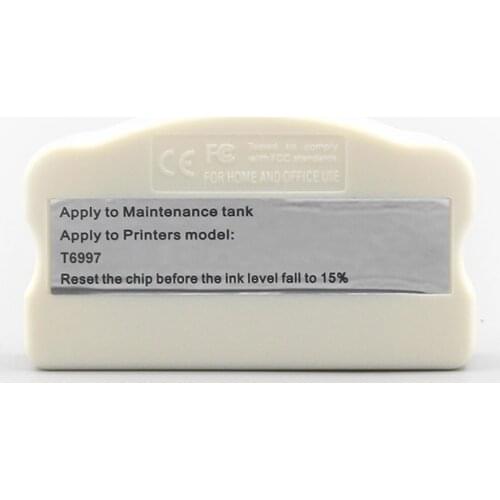 T6997 maintenance tank chip resetter for Epson surecolor P6000 P7000 P8000 P9000 P6080 waste ink tank chip
