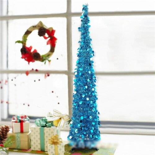 1pc Creative Simplicity Garland Christmas Tree Decoration Supplies For Home Holiday Party Shopping Mall Window KK11