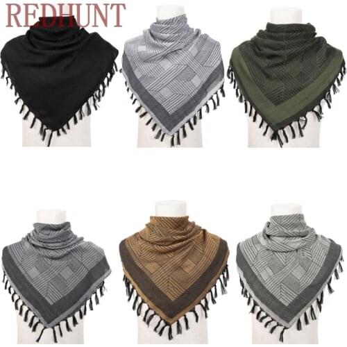 100% Cotton Arab Scarf Tactical Airsoft Shawl Neck Cover Outdoor Multi Square Windproof Bandanas Fashion Desert Thickened Scarf