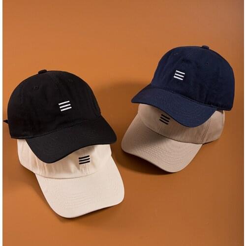 2021 Spring and Summer Baseball Cap Korean Style Snapback Hats for Men Women Simple Bonnet Caps Casual Hip Hop Cap Dad Hat