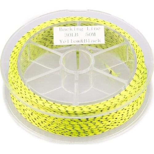 50 Meters 20LB 30LB High Strength Weight Forward Floating Wire Fly Fishing Lines Backing Fishing Tools