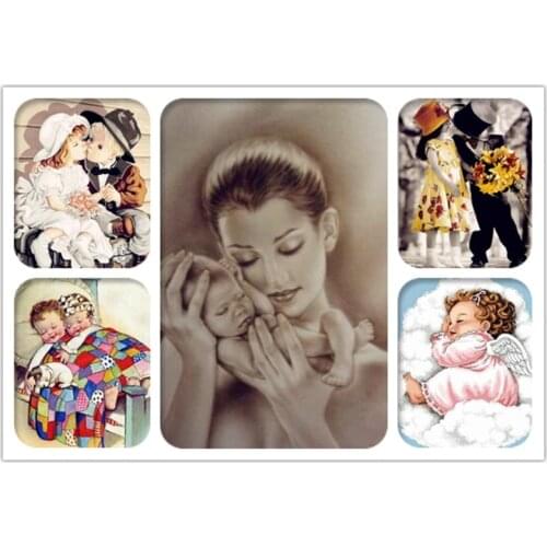 Full Drill Square Diamond Embroidery 5D Diy Diamond Painting Princess Angel Picture Of Rhinestone Decor Home Gift
