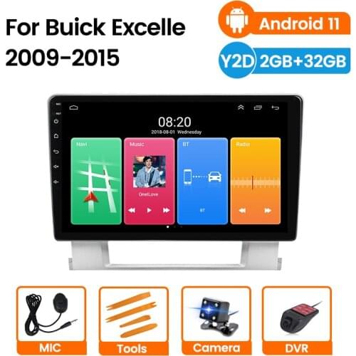 Android 11 RDS Car For Buick Excelle 2 2009-2015 For Opel Astra J 2009-2017 Car Radio Video player mirror connection HeaduniT