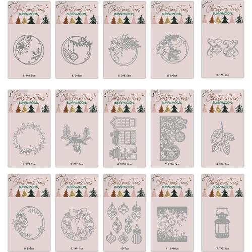CH 2021 New Arrival Presell Christmas Metal Cutting Dies Embossing Scrapbooking Stencil Craft Cut Dies For DIY Card Crafts Hand