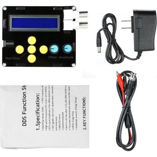 DDS Low Frequency Signal Generator Sine Square Triangle Sawtooth Wave