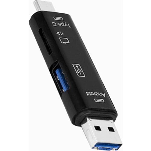 USB3.1 Type-c Card Reader SD TF Micro SD Card Reader USB C Type C Micro High Speed USB Memory OTG Card Reader
