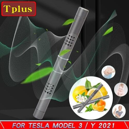 Model 3 2021 New Car Air Freshener Aromatherapy For Tesla Model 3 Y Car Fragrance removes odors Diffuser removes odors Solid