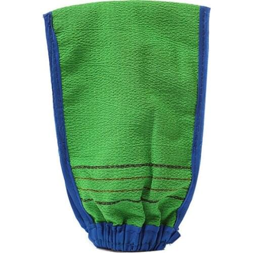 Shower Spa Exfoliator Two-sided Bath Glove Body Cleaning Scrub Mitt Rub Dead Skin Removal;Glove Body Cleaning Scrub Mitt Rub