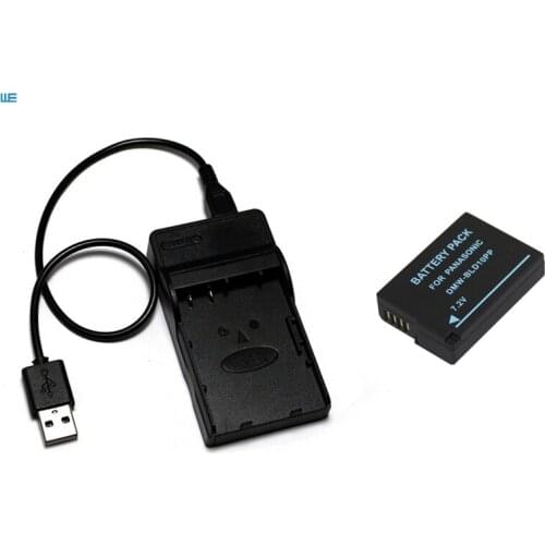 Full Decoded. DMW-BLD10,DMW-BLD10E,BLD10PP BLD10 BLD10E Battery+Charger for Panasonic DMC-G3, DMC-GF2, DMC-GX1