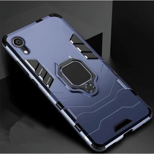 Shockproof Armor Case For iphone iphone XR X R 6.1"inch Ring Stand Back Cover For iphone XR Case Coque Funda capa
