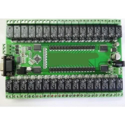 RS232/RS485 serial port control 32 relay module control switch board IO board