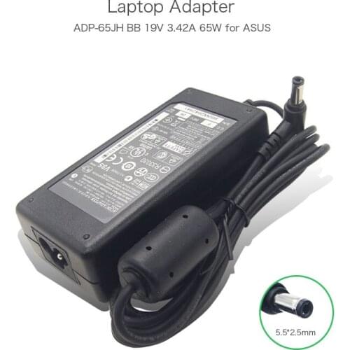Cheapest Price 19V 3.42A 65W AC Adapter For ASUS F555LA Series F555LA Tablet PC ADP-65JH BB Original Laptop Power Charger