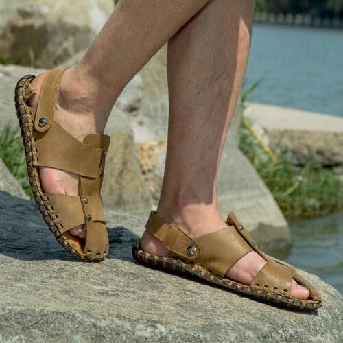 Flip sandale sandal summer deportivas 2019 cuero zandalias para homme shoes sandalias ete playa safety herren flops 2020 sport