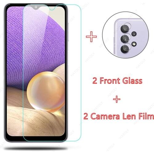 For Samsung Galaxy A32 Tempered Glass for Samsung A32 A02s A12 A42 A52 A71 A51 A41 A31 A21s A11 A01 Core Film Screen Protector