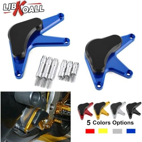 2Pcs Left & Right Engine Stator Guard Cover Frame Slider Crash Pad for Honda CBR1000RR CBR 1000 RR 2008-2017 2013 2014 2015 2016