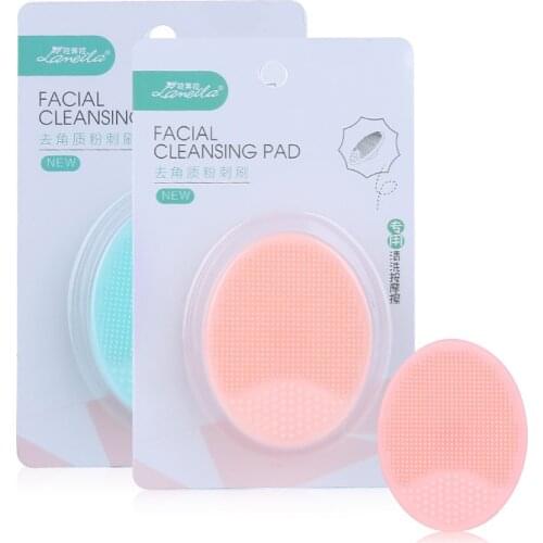 1Pcs Silicone Face Cleansing Brush Electric Face Cleanser Facial Cleanser Cleansing Skin Deep Washing Massage Brush Random Color