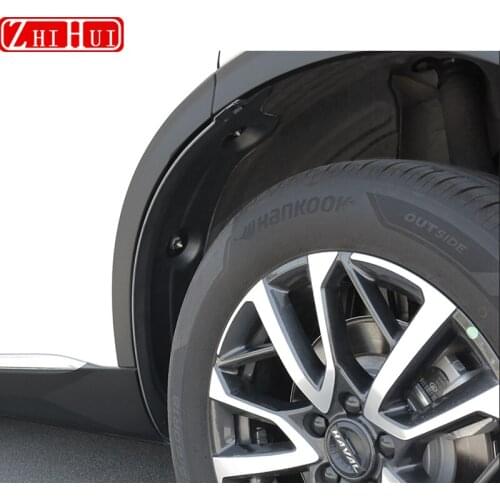 Car Styling Mudguards Plastic Fender Cover Rear Wheel Linining Mud Flaps Guard Cover For GWM Haval H6 3th 2021 Accessories 2PCS