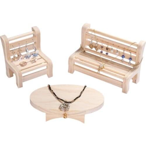 Jewelry Display Holder Earrings Pendant Necklace Ring Bracelets Bangle Display Stand Jewelry Display Rack Jewelry Organizer