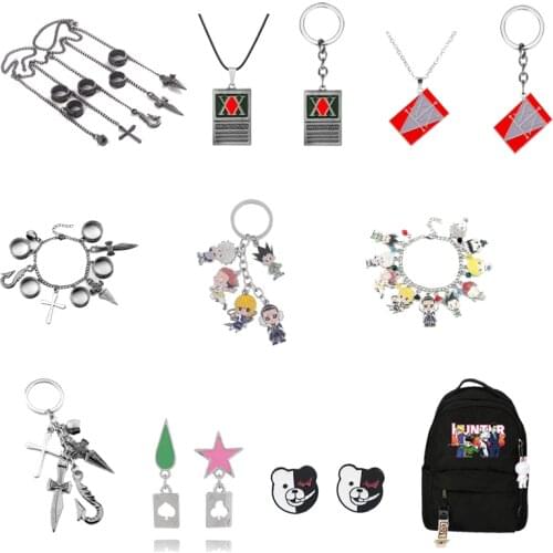 Dongsheng Anime Jewelry Hunter X Hunter Necklace GON FREECSS License Pendant Necklaces Rope Chain Kolye Cosplay for Women Men