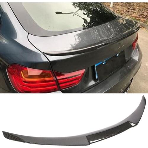 F36 M4-style Carbon Fiber Rear Trunk Lip Spoiler for BMW 4 Series F36 Sedan 4 Door 2014-2018