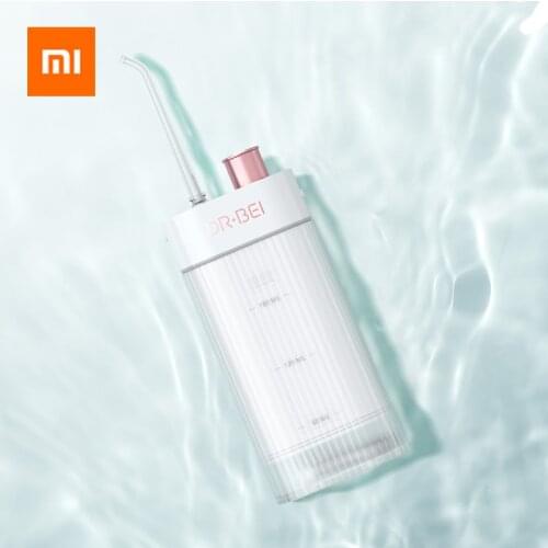 Xiaomi Dr.B F3 Oral Irrigator Dental Portable 180ml Water Flosser Tip Rechargeable 3-Level 0.6mm Ultra Fine Water Jet Flosser