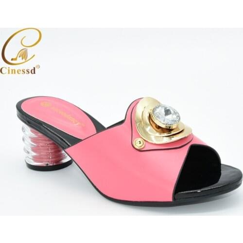 Latest Design Women Shoes Summer High Heeled Shoes for Women Slip on Sexy Women Pumps Womens Shoes Heels Nigerian Party Dress