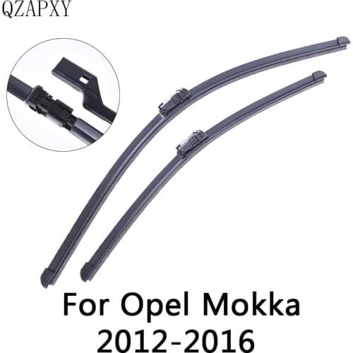 QZAPXY Wipers Blade For Opel Mokka from 2012 2013 2014 2015 2016 Windscreen wiper Wholesale Car Accessories