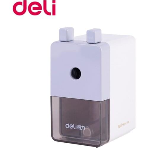 Deli Pencil Sharpener Cute Kawaii Manual School Stationery Sharpener For Boys Girls Creative Pencil Sharpener School Supplies