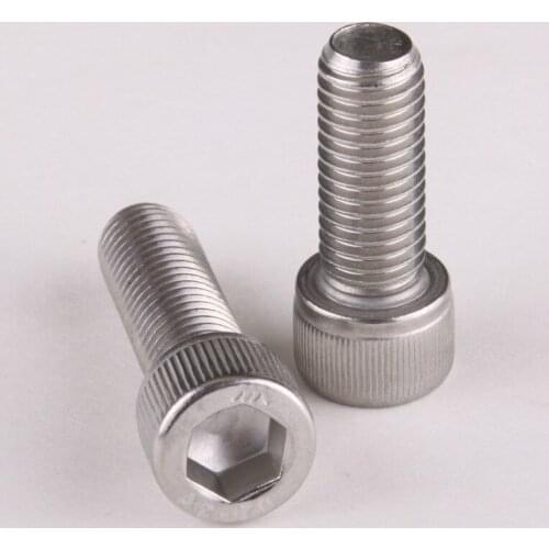 10PCS Special Stainless Steel 304 Hexagon Socket Head Screw Cup Head Bolts Screws M2 *20 DIN912