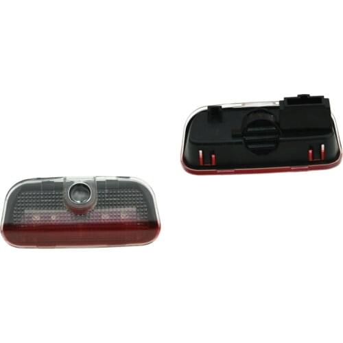 2pcs Hot Sale Led Logo Lamp Car Door Welcome Light Courtesy Decorative Light For Skoda Superb 2009-2018