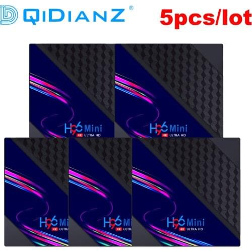5pcs a lot Android 10.0 TV BOX H96 MINI V8 RK3228A Quad Core 2GB 16GB 2.4Ghz Wifi Media Player Youtube TV Receiver H96MINI