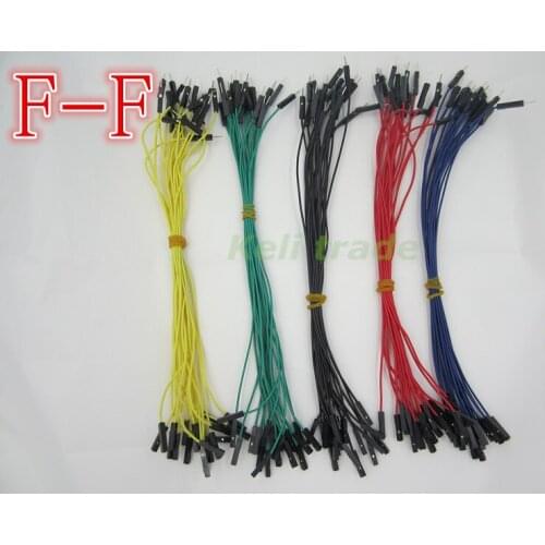 500pcs 20cm 2.54mm 1pin Female to Female jumper wire Dupont cable