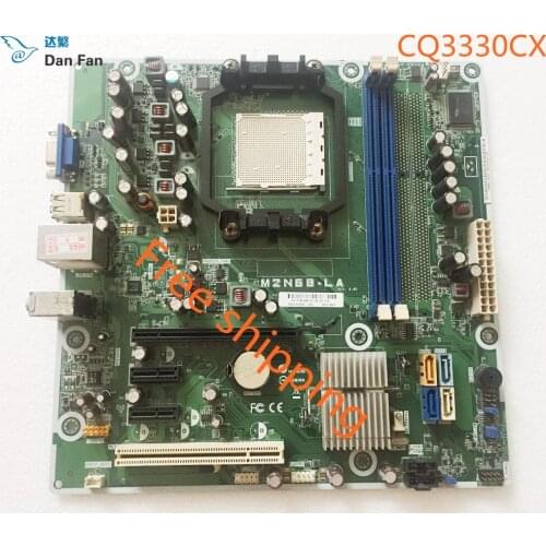 612502-001 For HP CQ3330CX Desktop Motherboard M2N68-LA Mainboard 100%tested fully work