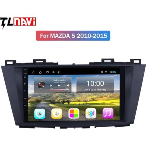 2G RAM Car Radio GPS Multimedia Player For Mazda 5 2009 2010 2011 2012 Android 10 Head Unit Support WIFI Bluetooth