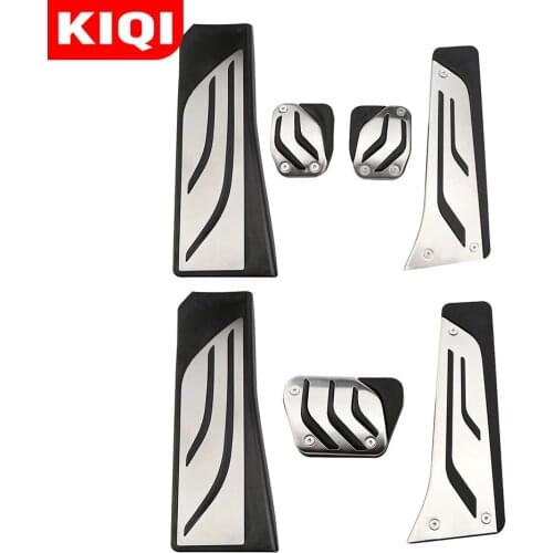 Car Pedals Fit for BMW X3 F25 2011 - 2017 X4 F26 2014 - 2017 LHD Fuel Gas Brake Clutch Foot Rest Dead Pedal Pad Cover Replace