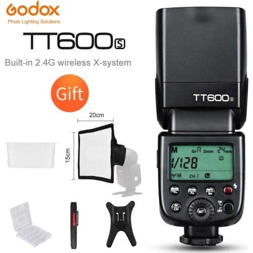 Godox TT600S GN60 2.4G Wireless X System Camera Flashgun Speedlite for Sony MI Hot Shoe Camera a7II a7 a7r a7s A6000 A6300 A7M